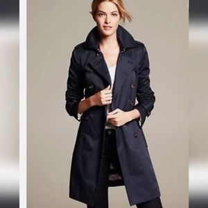 Black trench coat